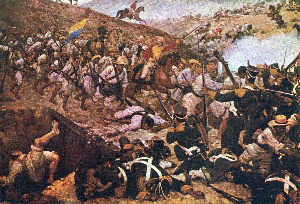 25 de Julio 1819 Batalla del pantano de Vargas