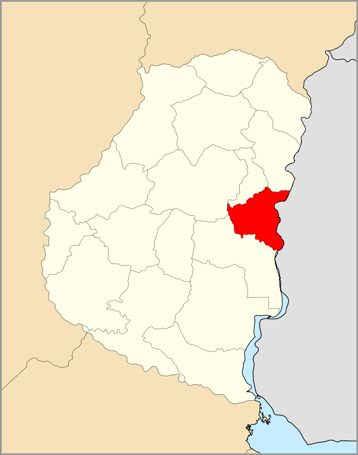 Los departamentos