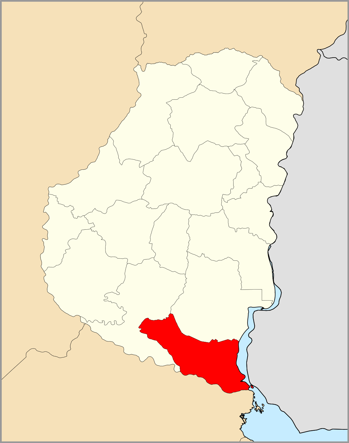 El mapa político de Entre Ríos