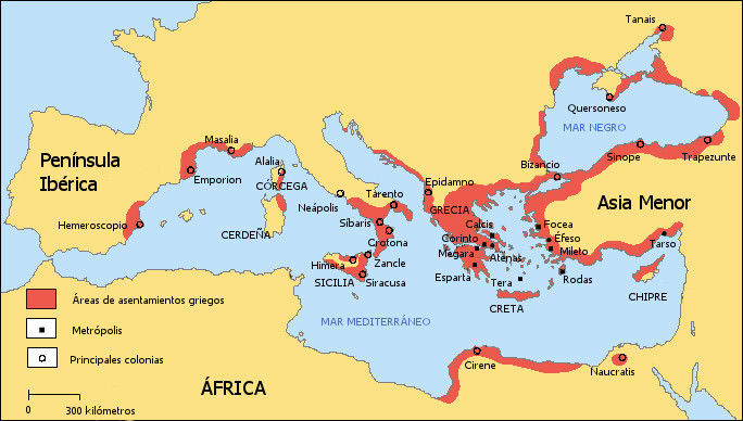 La historia en la antigua Grecia