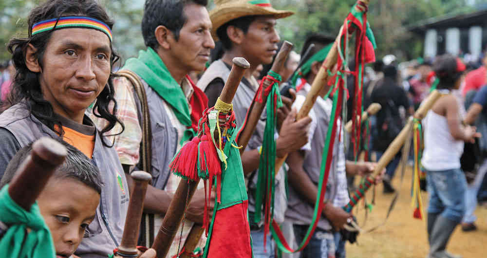Violencia directa y estructural en Colombia relacionada al proceso de paz.