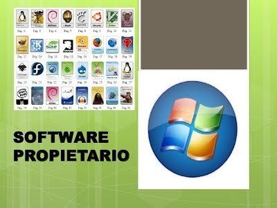 Elaborar un organizador gráfico que distinga al software libre y propietario.