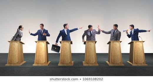 DEBATE Definición es una controversia oral entre varias personas para demostrar la superioridad de unos puntos.