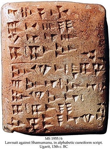 6 características principales de escritura sumeria y egipcia