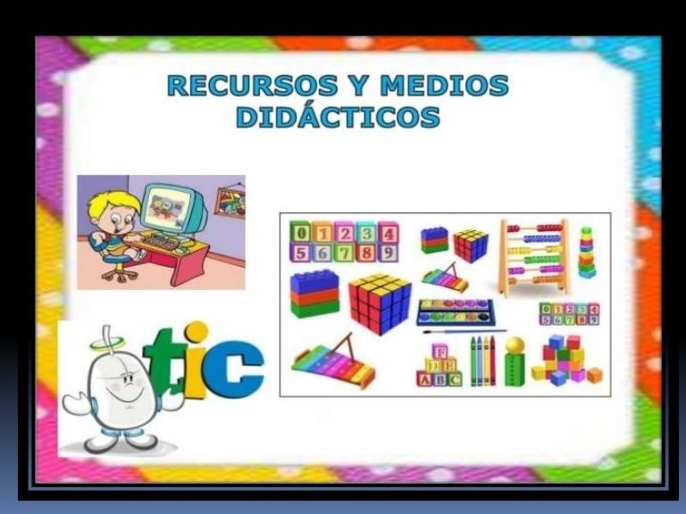 Recurso o material didáctico: Recursos y Medios