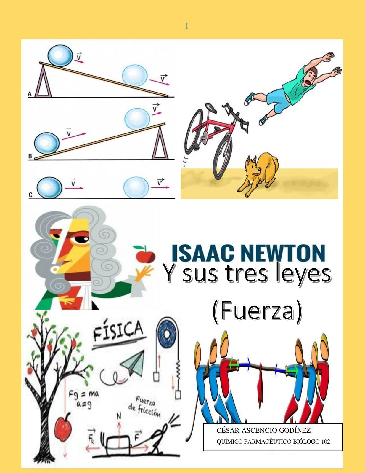 PRIMERA LEY DE NEWTON.