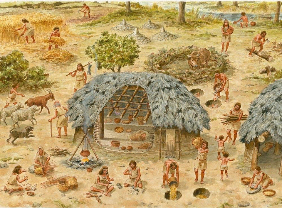 • Neolítico 10.000 a. C. - 5,000 a.C.