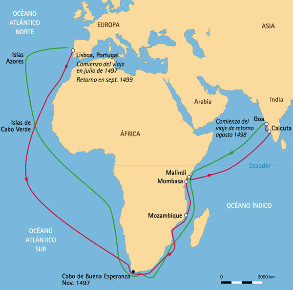 VIAJES DE EXPLORACIÓN A AMÉRICA Y SU IMPACTO EN AMBOS CONTINENTES