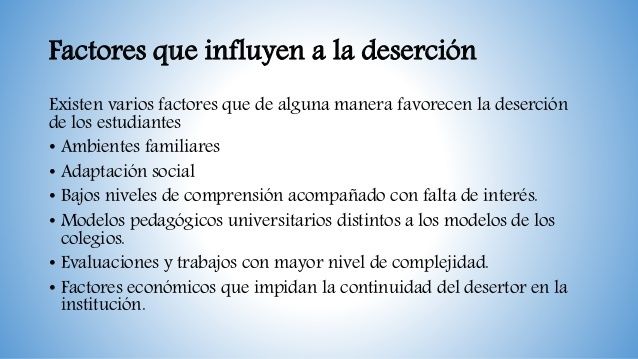 FICHAS DESERCION ESCOLAR