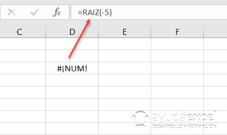 Error #¡NUM! : Excel muestra este error cuando una fórmula o función contiene valores numéricos que no son válidos. Esto suele suceder cu...