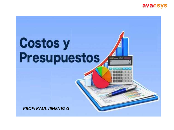 DEPARTAMENTO DE COSTOS Y PRESUPUESTOS encargada del análisis y planeación financiera y contable.