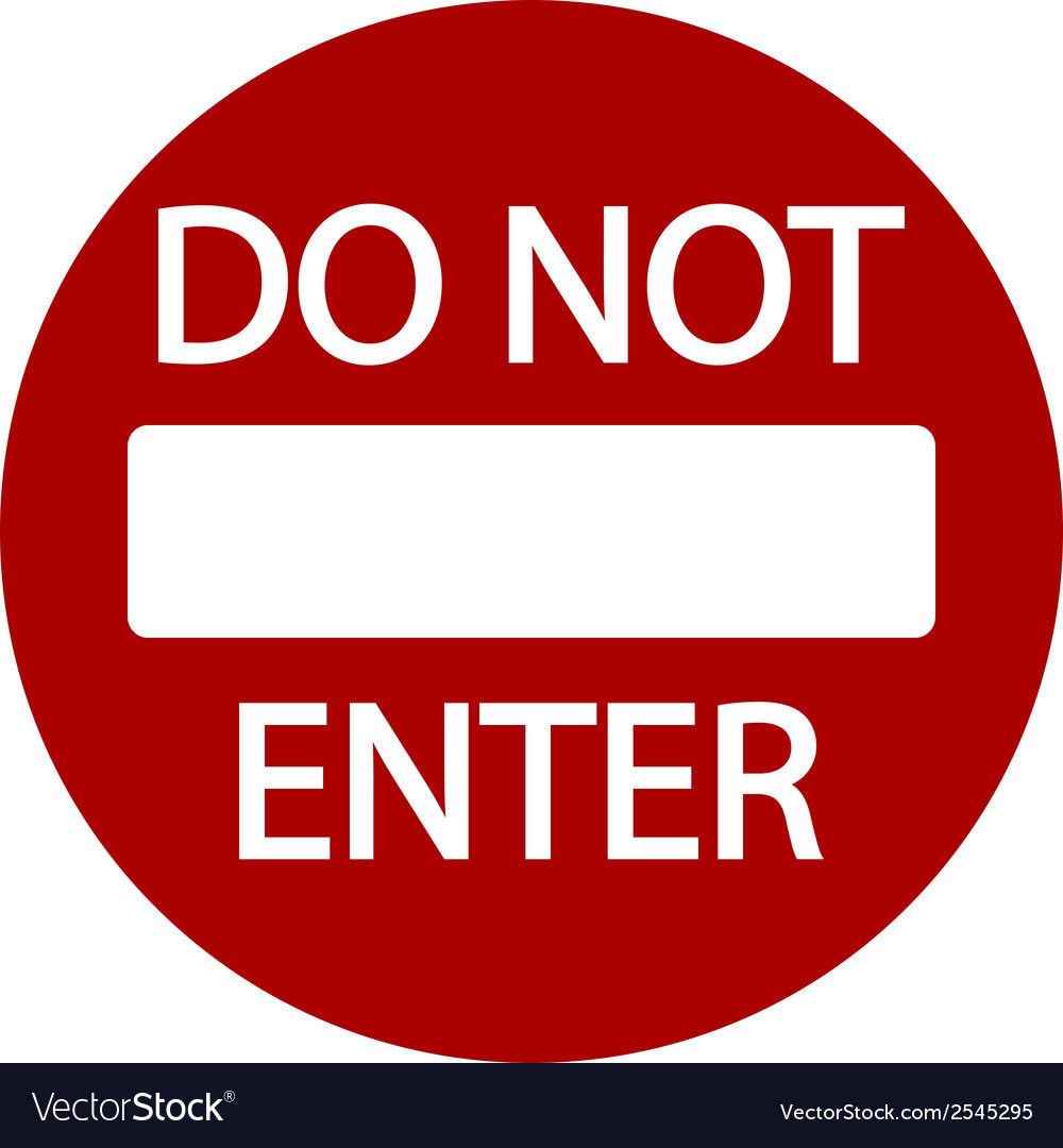 what does this sign mean? and what does it prevent