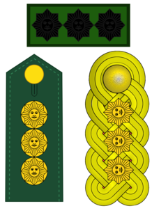 mayor general