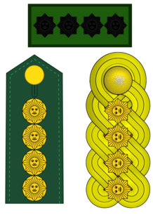 general en jefe (presidente)