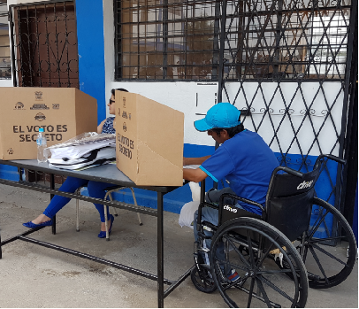 EL PRINCIPIO DE IGUALDAD EXPRESADO EN EL SUFRAGIO: PERSONAS CON DISCAPACIDAD