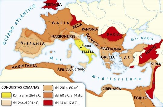10.-Mayor herencia de Roma al mundo: