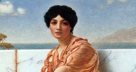 16.-Autora lírica de la antigüedad: