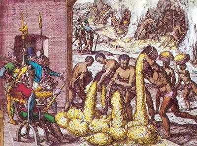 Instituciones, autoridades y tributos que durante la época colonial se establecieron en la Capitanía General de Guatemala
