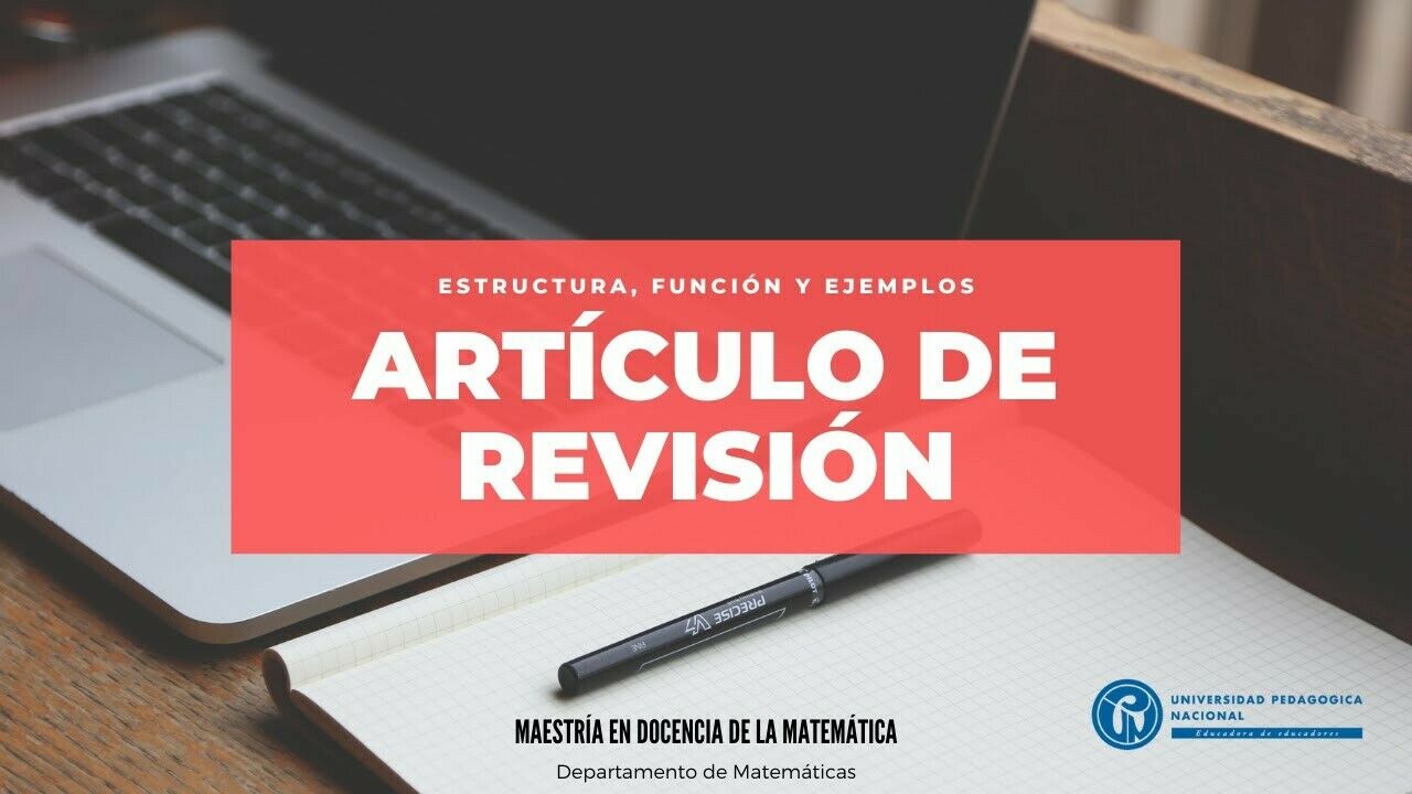 TIPOS DE ARTÍCULO CIENTÍFICO