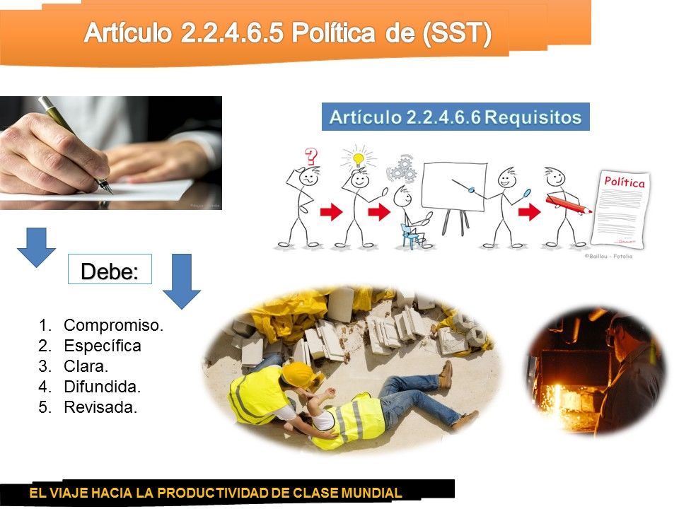 Metodología para el diseño de política de Seguridad y Salud en el Trabajo