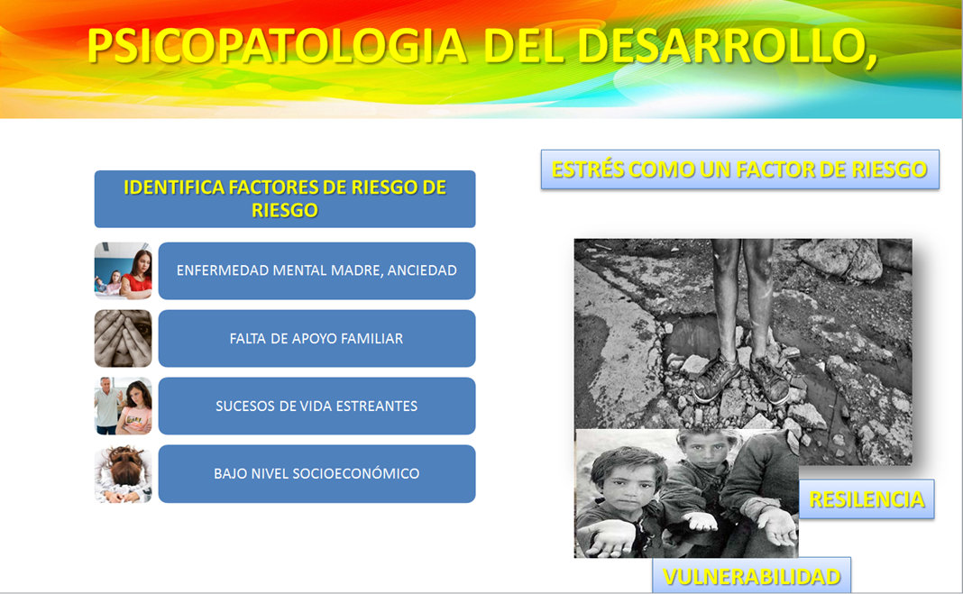 PSICOPATOLOGÍA EVOLUTIVA Y SUS CARATERÍSTICAS