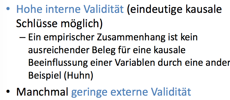 Experimenteller Ansatz