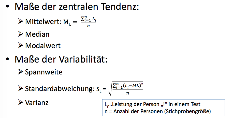 Deskriptive Statistik