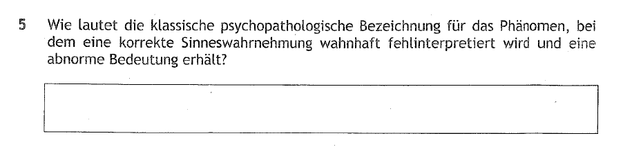 Wahnwahrnehmung