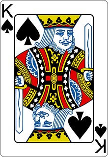 ♠ K