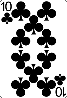 ♣ 10