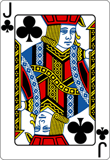 ♣ J