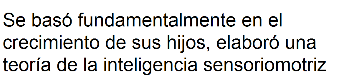 Jean Piaget (1896-1980)