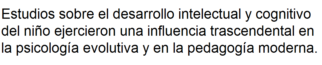 Jean Piaget (1896-1980)