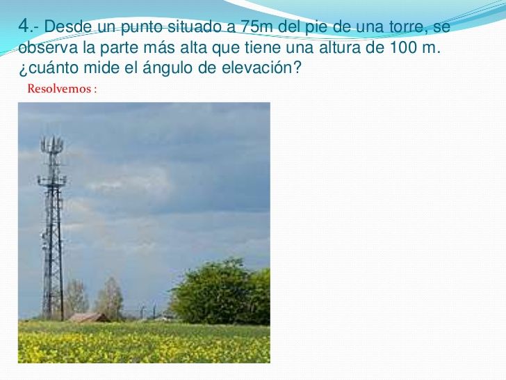 Ángulos de elevación y depresión: Definición y ejemplos
