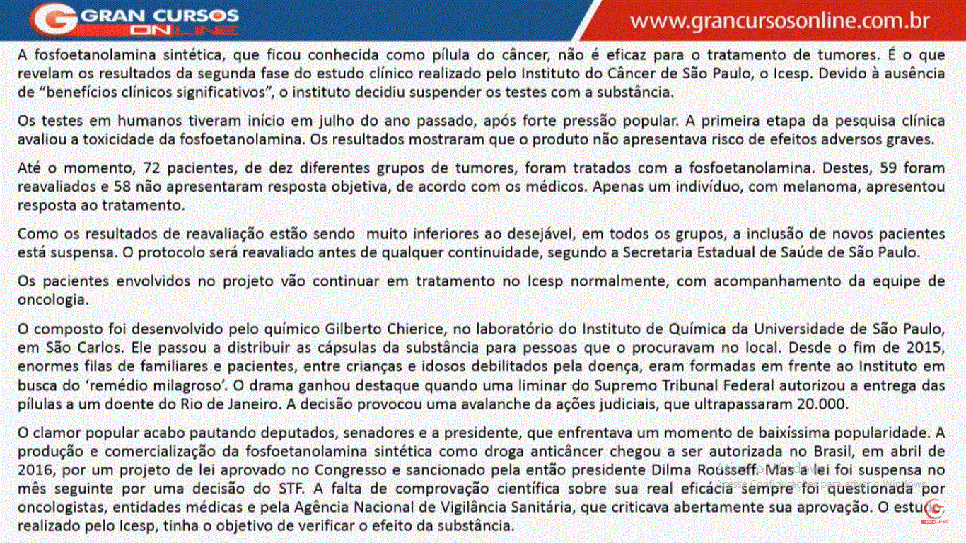 Retrospectiva de Março 2017