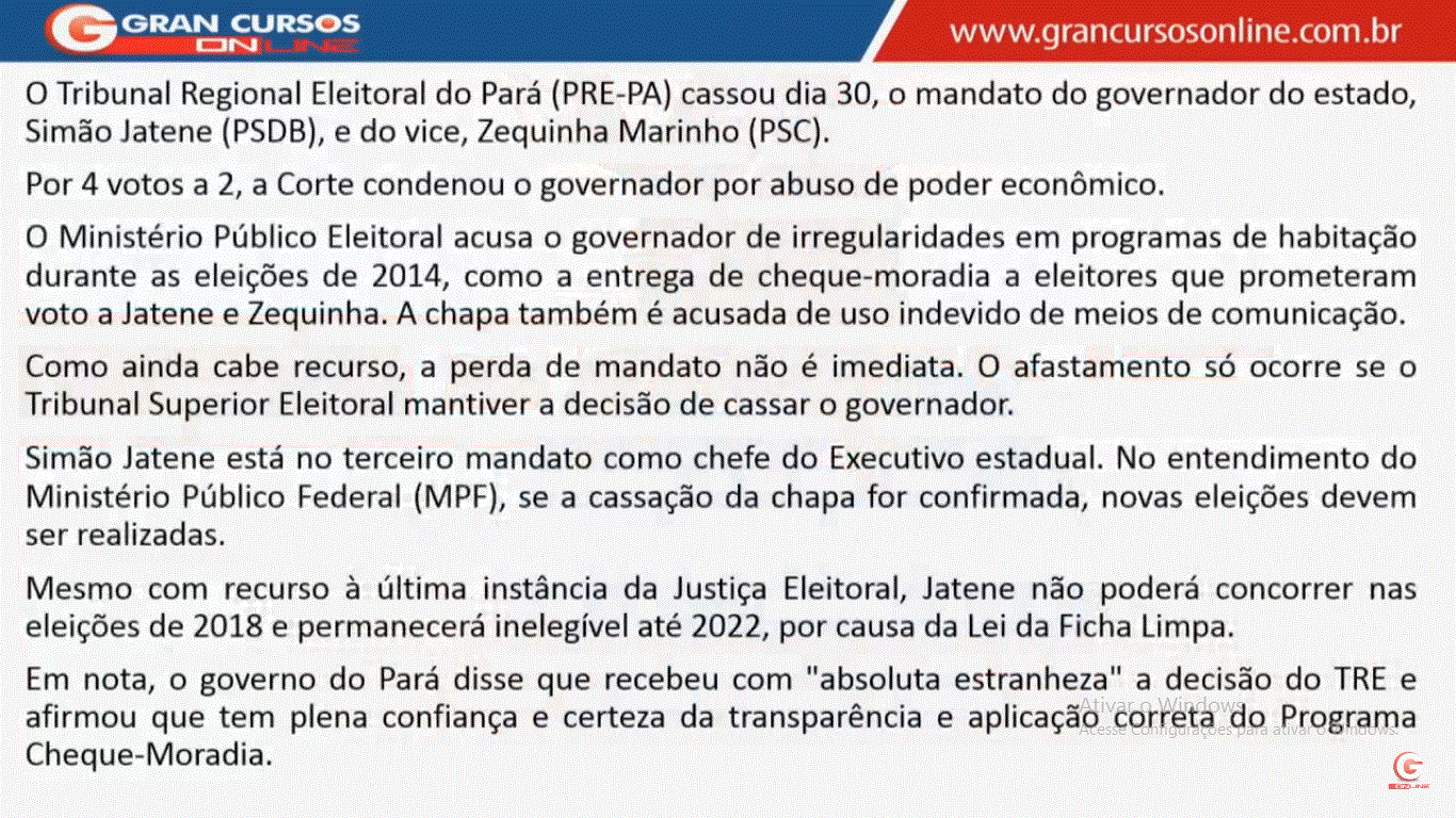 Retrospectiva de Março 2017