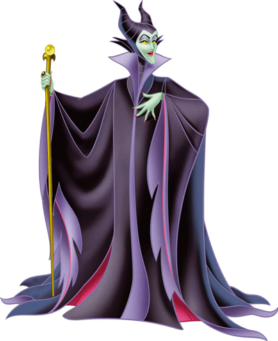 Es mujer, alta, su piel es de color verde, su ropa es de color morado, utiliza un gran cetro y es muy malvada... ¿Quién es?