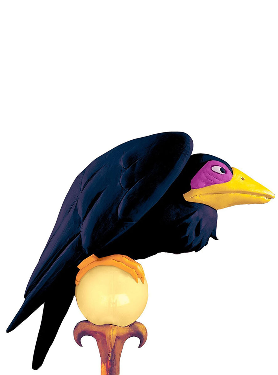 Es pequeño, de dos patas, dos alas y un gran pico. Además su plumaje es de color negro... ¿Quién es?