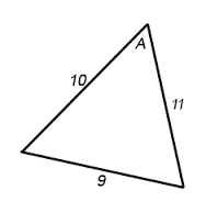 What would you use to find angle A?