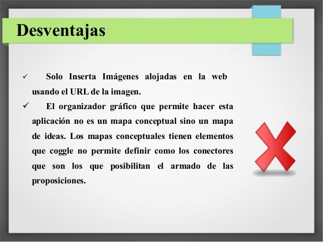 DESVENTAJAS