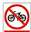 Prohibido circular bicis