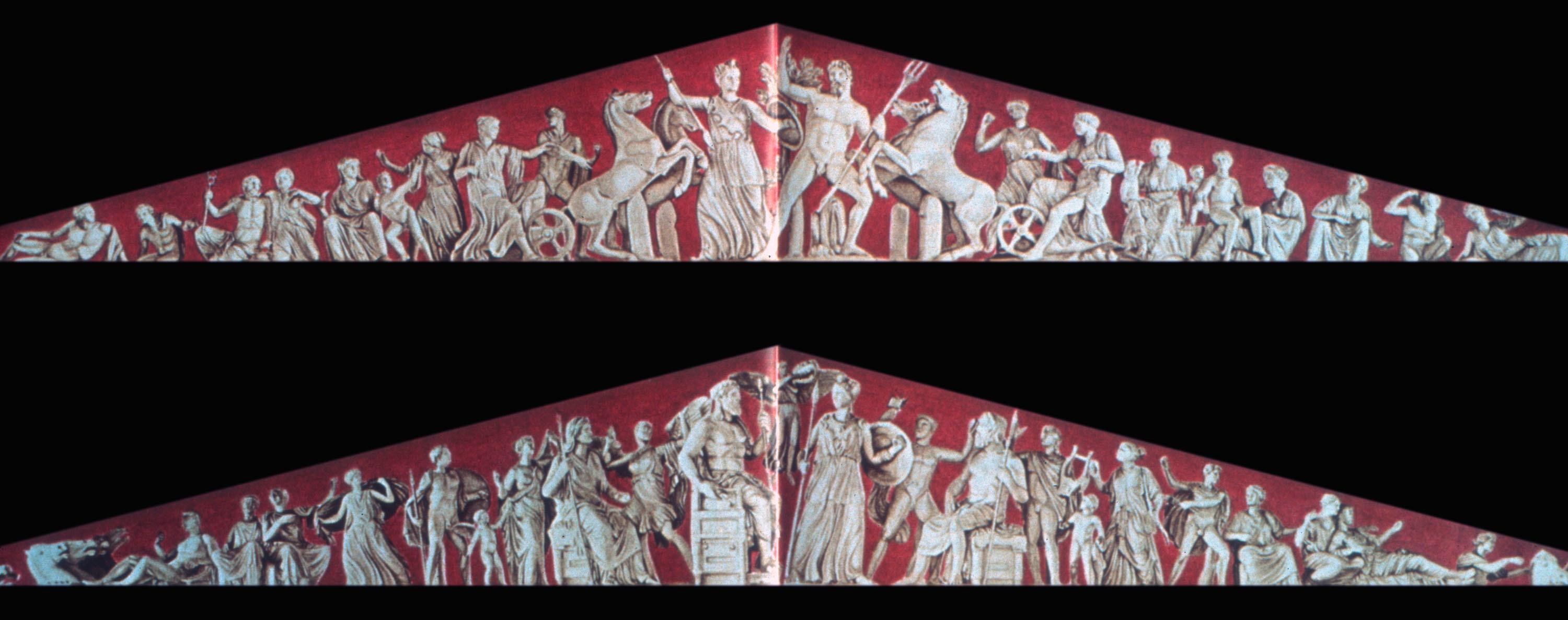 Birth of Athena/Patronage Contest Pediments Parthenon Acropolis, Athens 447-432