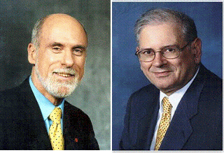 Robert Kahn e Vinton Cerf: criaram juntos o mais famoso protocolo do mundo