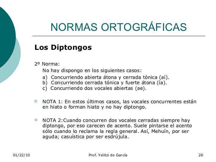 NORMAS ORTOGRÁFICAS.