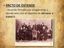 Pacto por el que se acuerda expulsar a Isabel II