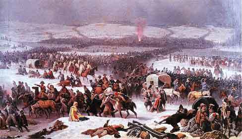 ¿Qué campaña europea desarrolló Napoleón que debilitó a las tropas en España y contribuyó a su derrota definitiva?
