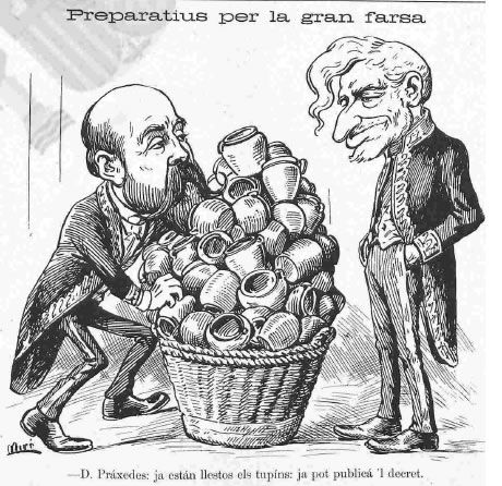 ¿El caciquismo imponía el candidato que quería mediante la utilización del.....?