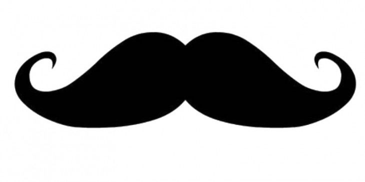 a moustache