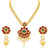 necklace earrings