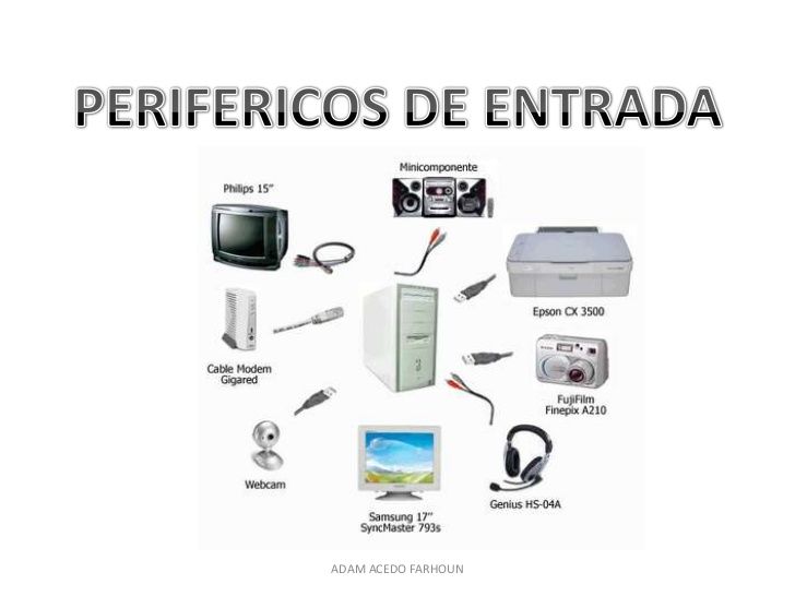 DISPOSITIVOS PERIFÉRICOS DE ENTRADA